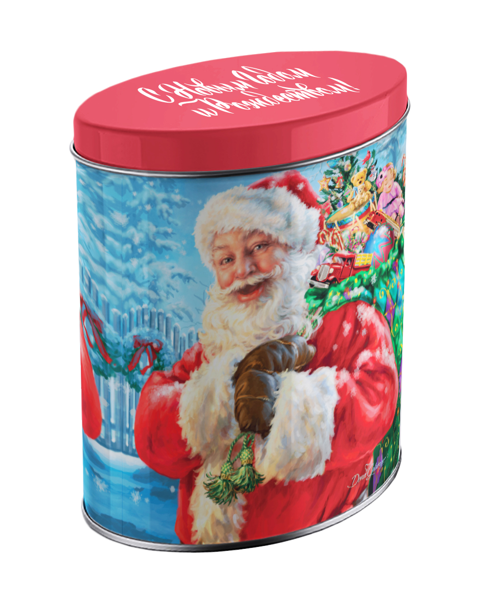 Дед Мороз | Чай черный коллекция "Зимнее настроение" в тубусе, листовой